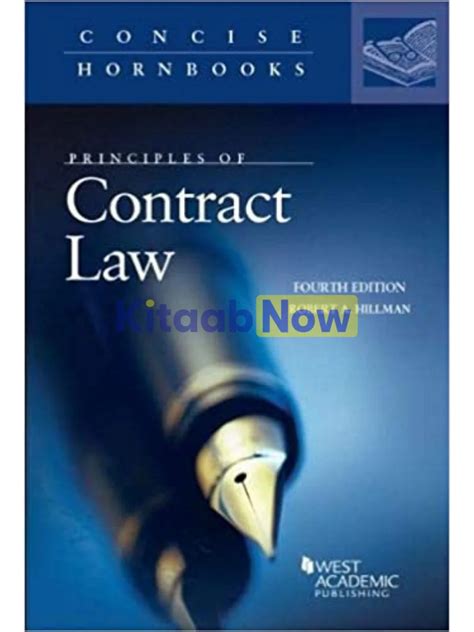 Principles Contract Law Concise Hornbook PDF