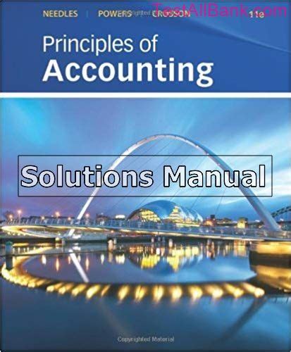 Principles Of Accounting 11th Edition Solution Manual PDF