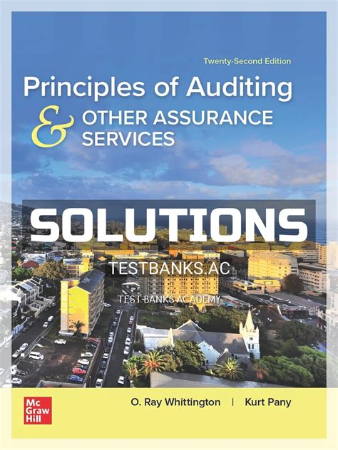 Principles Of Auditing 18e Solutions Kindle Editon