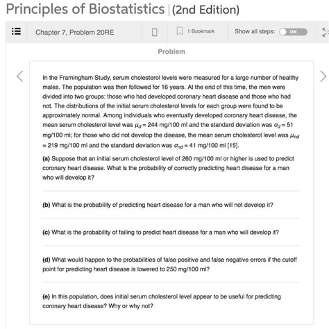 Principles Of Biostatistics 2nd Edition Answers PDF