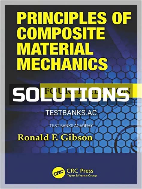 Principles Of Composite Materials Mechanics Solutions Manual PDF