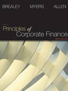 Principles Of Corporate Finance 10th Edition Answer Key Kindle Editon