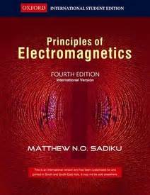 Principles Of Electromagnetics Sadiku 4th Edition Solution Epub