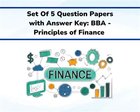 Principles Of Finance Answer Key Doc