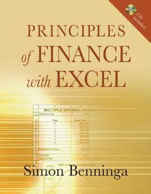 Principles Of Finance With Excel Solutions Benninga Doc