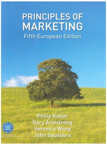 Principles Of Marketing 5th Edition Armstrong Adam Ebook Kindle Editon