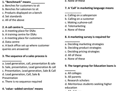 Principles Of Marketing Questions And Answers Doc