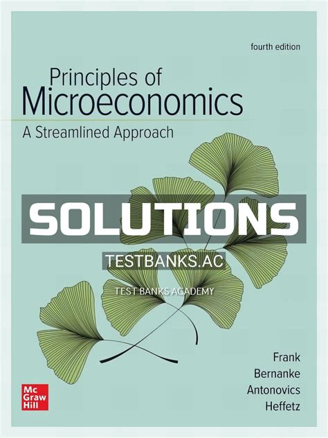 Principles Of Microeconomics 4th Solutions Kindle Editon