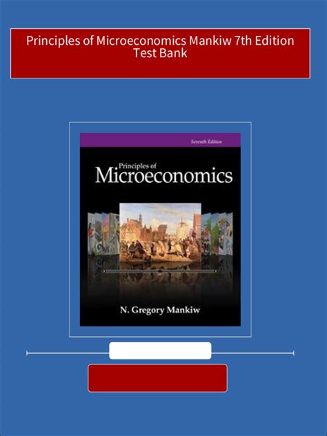 Principles Of Microeconomics Mankiw 7th Edition Key 140452 PDF PDF