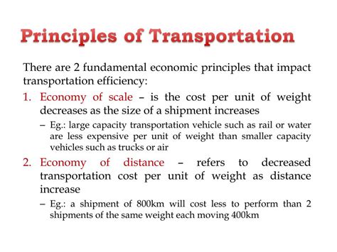 Principles Of Transport Doc