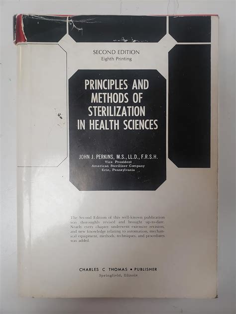 Principles and Methods of Sterilization in Health Sciences Ebook Doc