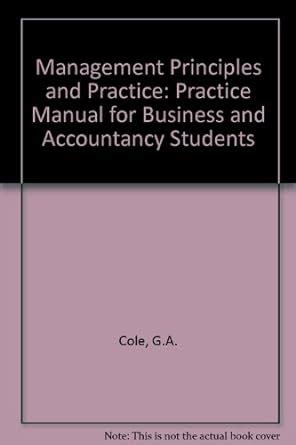 Principles and Practice of Management Accountancy Ebook Epub