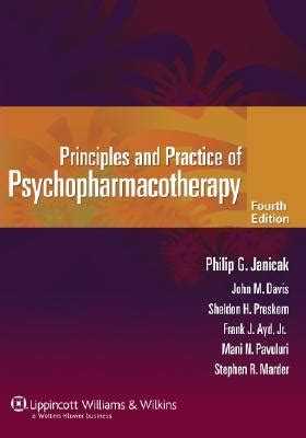 Principles and Practice of Psychopharmacotherapy PDF