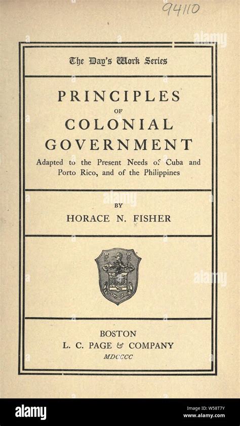 Principles of Colonial Government Adapted to the Present Needs of Cuba and Porto Rico PDF