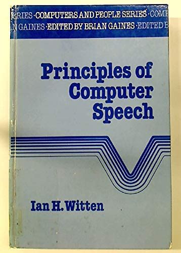 Principles of Computer Speech Computers and people series Kindle Editon