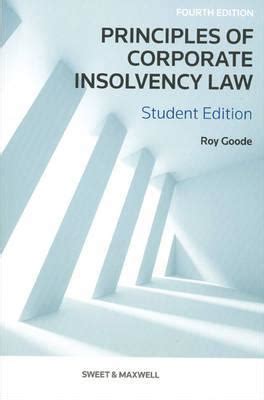 Principles of Corporate Insolvency Law Ebook PDF