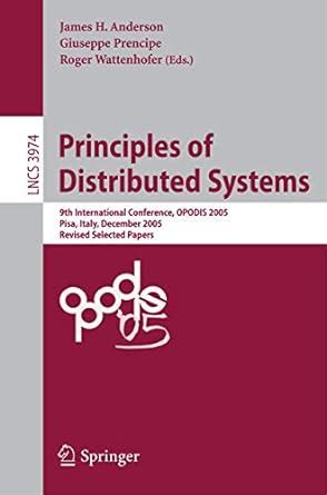 Principles of Distributed Systems 9th International Conference PDF