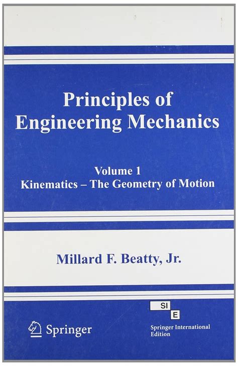 Principles of Engineering Mechanics Volume 1: Kinematics 1st Edition Epub