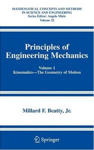 Principles of Engineering Mechanics Volume 1: Kinematics 1st Edition Epub