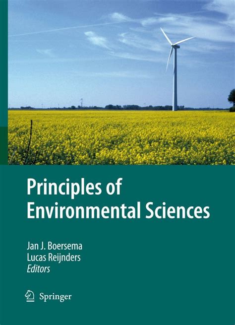 Principles of Environmental Sciences Reader