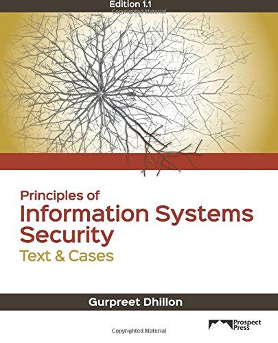 Principles of Information Systems Security Texts and Cases 1st Edition Doc