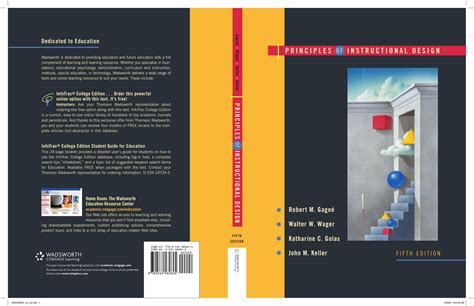 Principles of Instructional Design [Hardcover] Ebook PDF