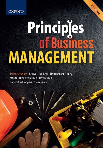 Principles of Management 4th Edition Reader