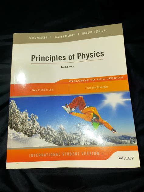 Principles of Physics International Student Version 10th Edition Reader