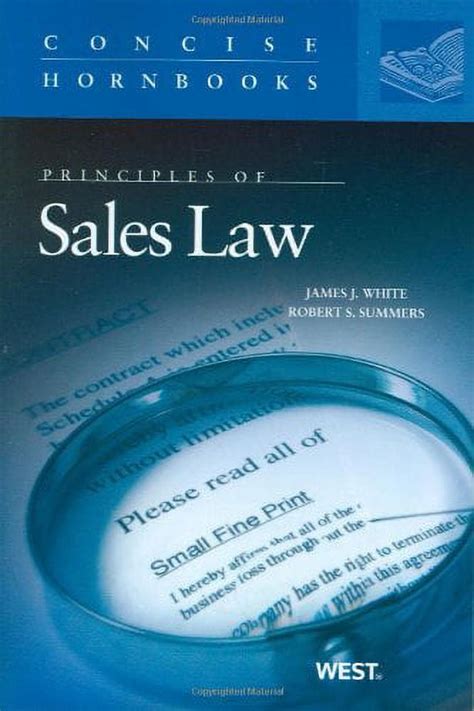 Principles of Sales Law The Concise Hornbook Series Epub