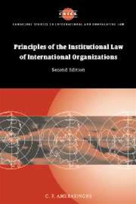 Principles of the Institutional Law of International Organizations PDF