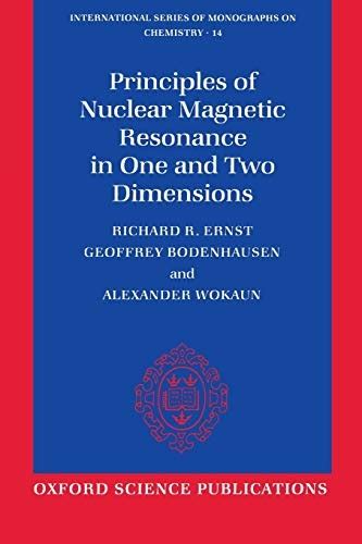 Principles.of.nuclear.magnetic.resonance.in.one.and.two.dimensions Ebook Epub