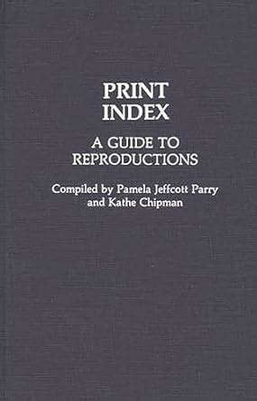 Print Index A Guide to Reproductions Epub