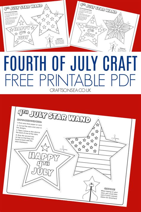 Printable 4th Of July Crafts