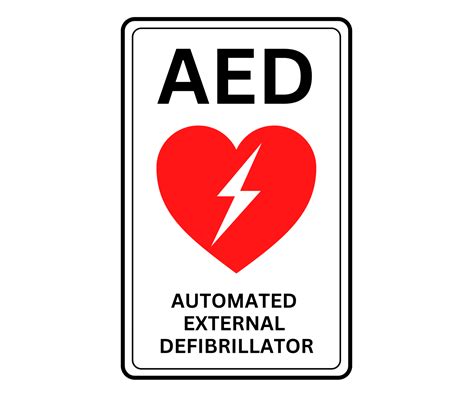 Printable Aed Sign