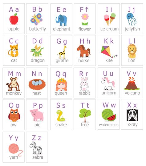 Printable Alphabet Posters