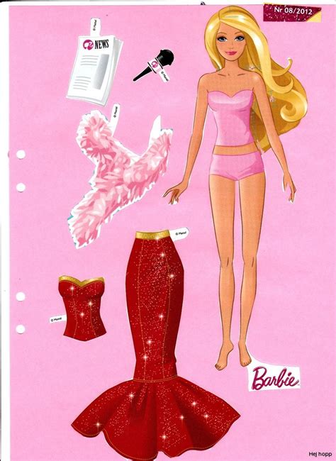 Printable Barbie Paper Dolls