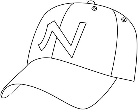 Printable Baseball Hat