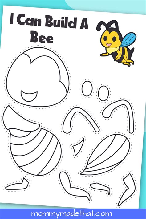 Printable Bee Craft Template