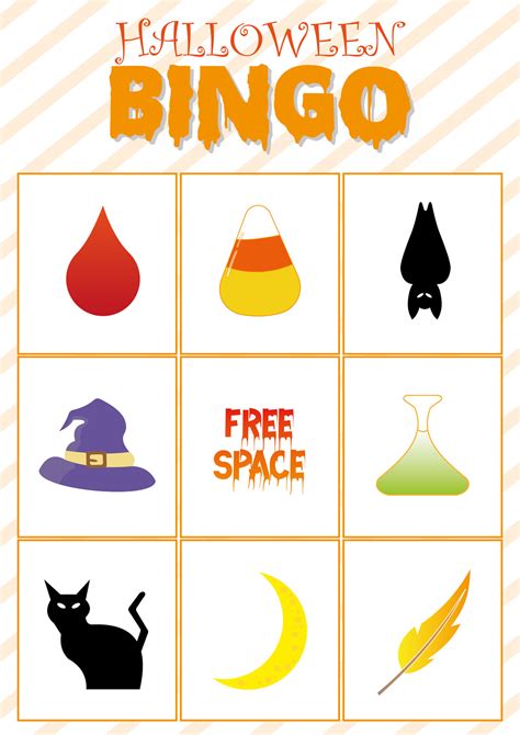 Printable Bingo Cards For Halloween