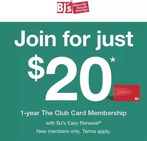 Printable Bj's Membership Coupon