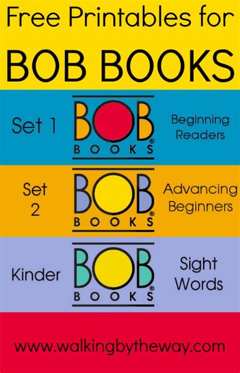 Printable Bob Books