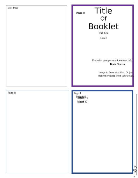 Printable Booklet Maker