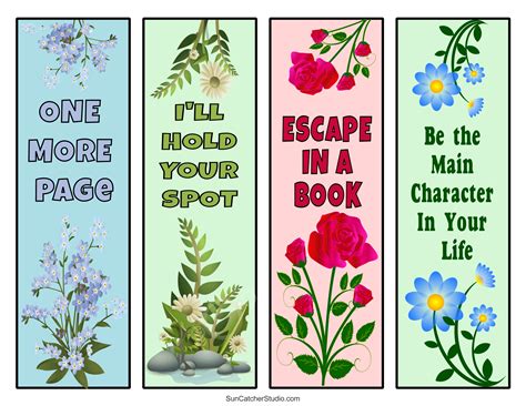 Printable Bookmarks Free