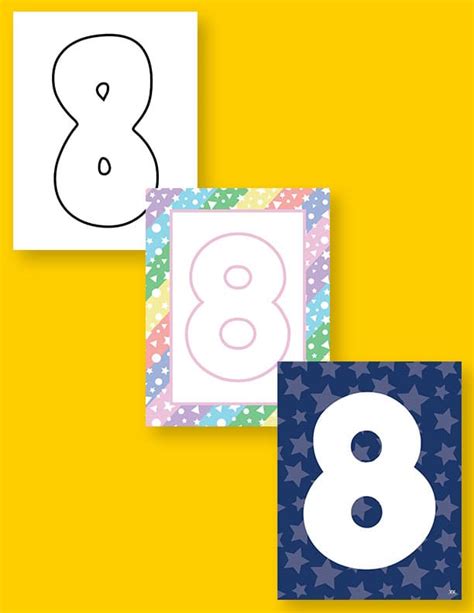 Printable Bubble Numbers: Add a Touch of Whimsy to Your Classroom or Home