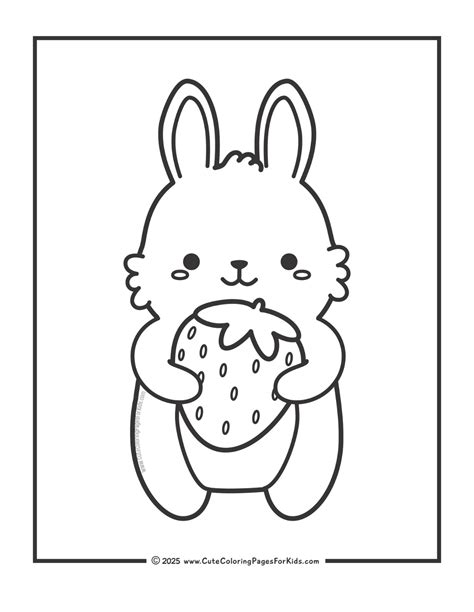 Printable Bunny Pictures To Color