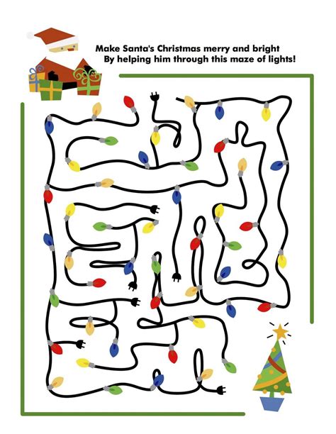 Printable Christmas Activities For Kids