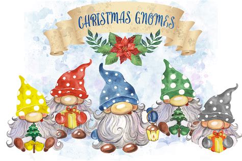 Printable Christmas Gnomes