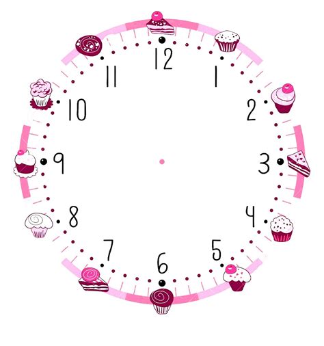 Printable Clock Templates