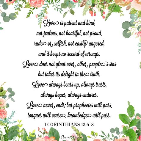 Printable Corinthians 13