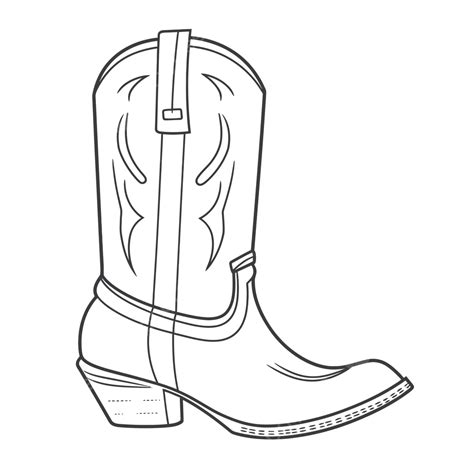 Printable Cowboy Boots